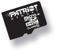 Patriot memory 4GB microSDHC (PSF4GMCSDHC4)